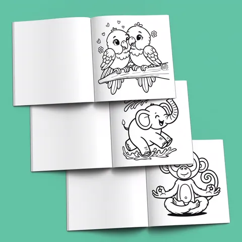 Sample page from Rainforest Boogie
