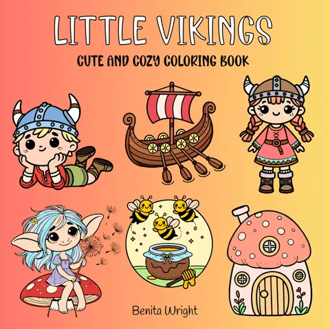 Little Vikings coloring book
